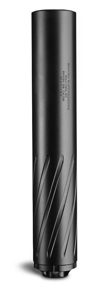 Banish Suppressors 338 Direct Thread Cal Titanium/Inconel 5/8inx24 Black 9. view 4