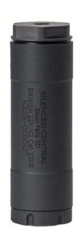 Banish Suppressors 22K-V2 Direct Thread .22 LR Titanium 1/2inx28 Black