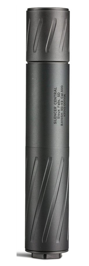 Banish Suppressors 30-V2 DTM 5/8X24 6.4in-8.17in Black