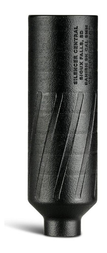Banish 9k Direct Thread Suppressor 9mm Luger Titanium 1/2inx28 4.1in Length view 2