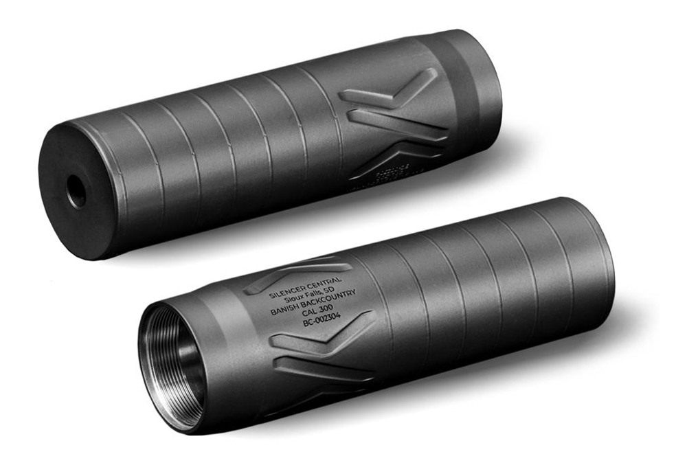 Banish Backcountry Direct Thread Suppressor .308 Win Titanium 5/8inx24 Blac