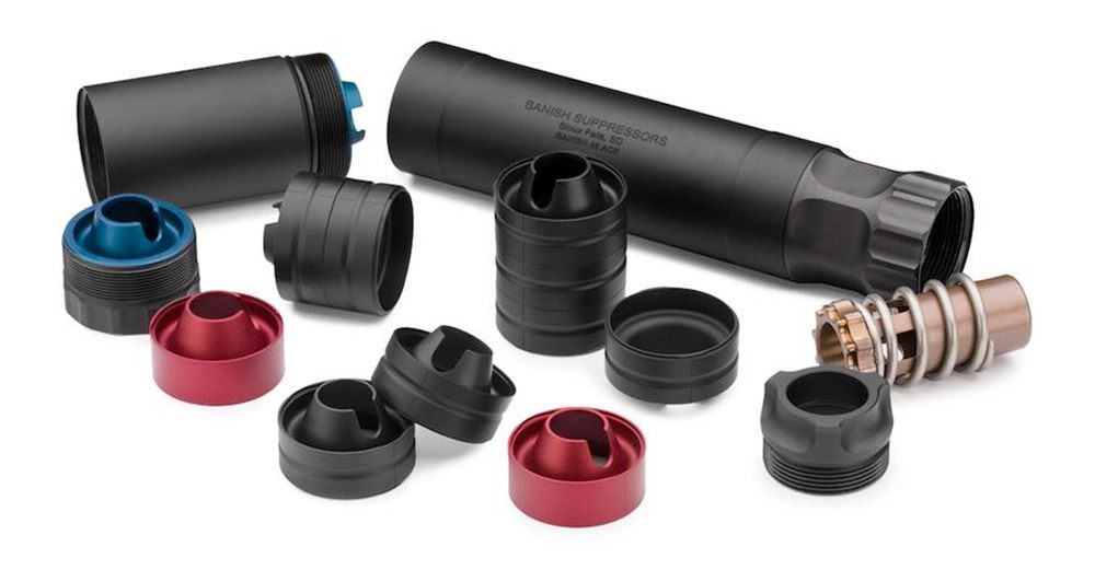 Banish 45 Direct Thread Suppressor Auto Titanium/Aluminum .578x28 Black 8.6 view 3