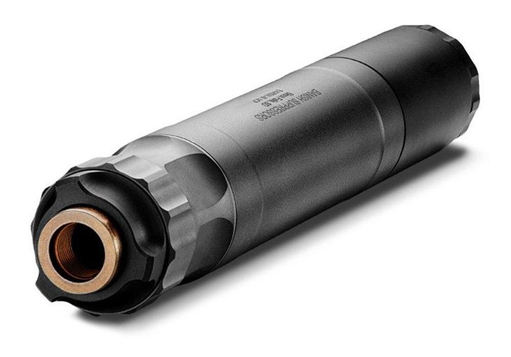 Banish 45 Direct Thread Suppressor Auto Titanium/Aluminum .578x28 Black 8.6 view 4