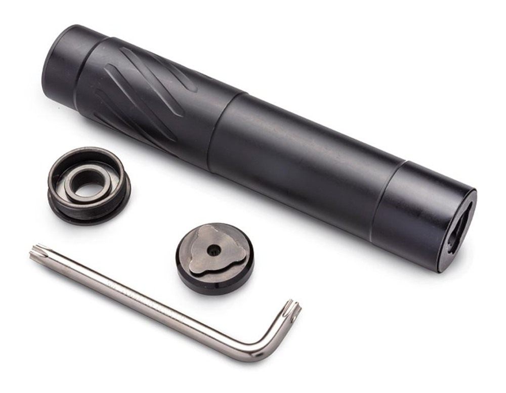 Banish Suppressors 46 V2 Direct Thread w/Mount .460 Titanium/Stainless Stee view 2