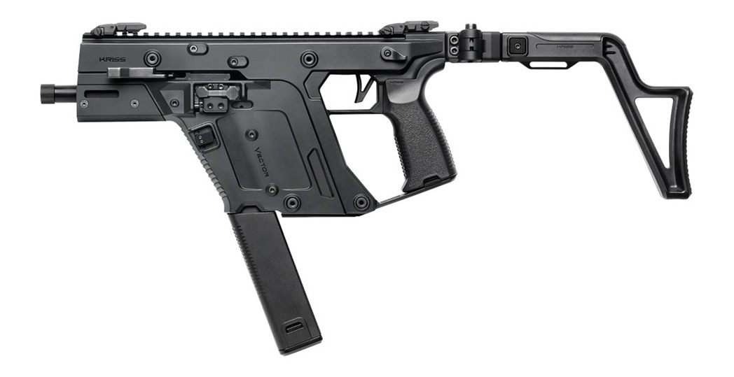 Kriss Usa Vector SBR G3 5.5in BRL BLK 9MM 40RD Black