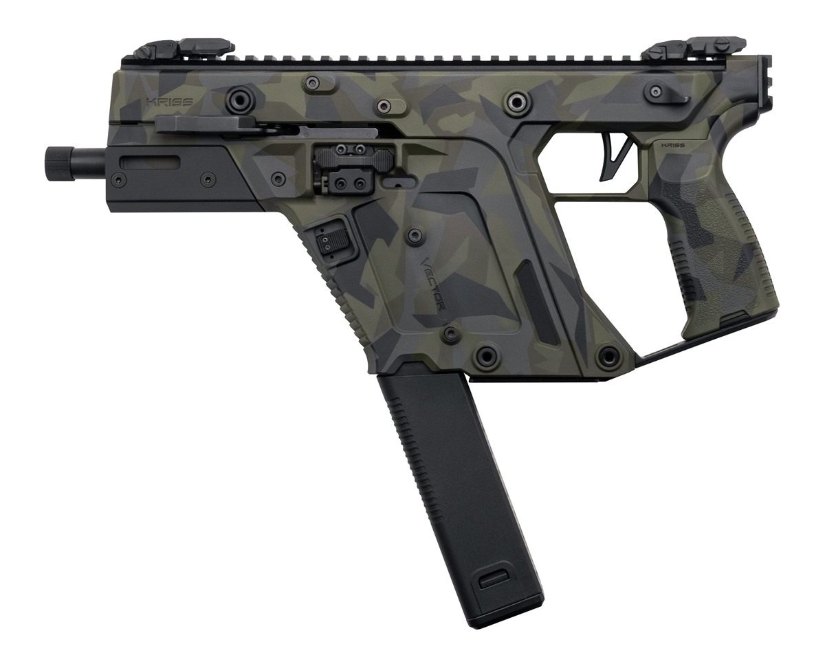 Kriss USA KV103PWD00 Vector SDP Gen3 10mm Auto 33+1 5.50" Black Nitride Threaded Barrel, M-LOK Handguard, Picatinny Rail Receiver & Rear, Black Polymer Grip, Ambidextrous, Glock Mag Compatible