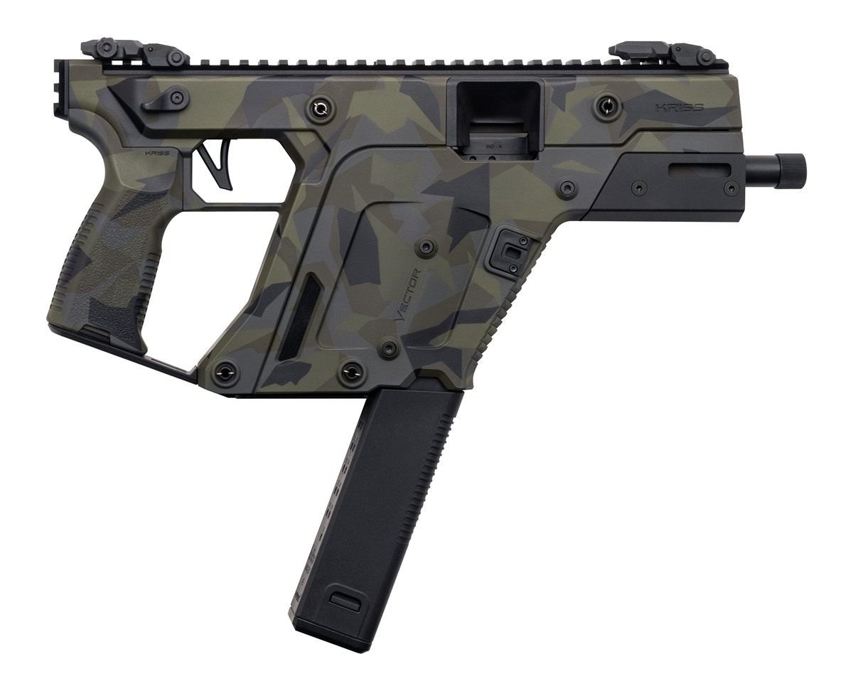 Kriss USA KV103PWD00 Vector SDP Gen3 10mm Auto 33+1 5.50" Black Nitride Threaded Barrel, M-LOK Handguard, Picatinny Rail Receiver & Rear, Black Polymer Grip, Ambidextrous, Glock Mag Compatible view 2