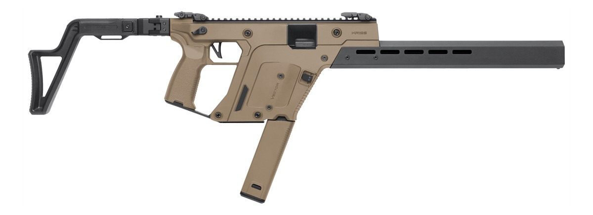 Kriss USA Vector CRB G3 10MM 16in 33RD Folding Stock FDE