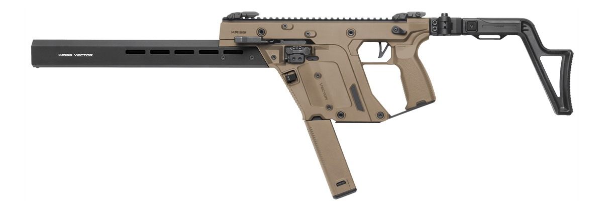 Kriss USA Vector CRB G3 10MM 16in 33RD Folding Stock FDE view 2
