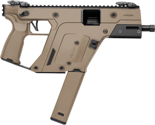 KRISS USA Vector SDP G3 Pistol 10MM 5.5in Threaded 33RD FDE view 3