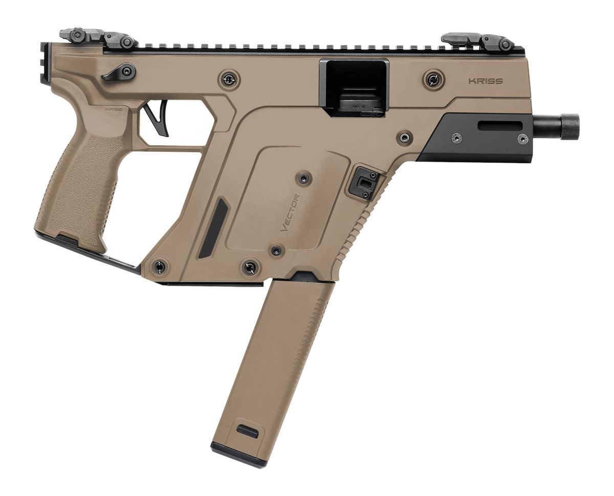 Kriss Vector SDP G3: Pistol 5.5in BRL / 1x40RD 9X19 FDE