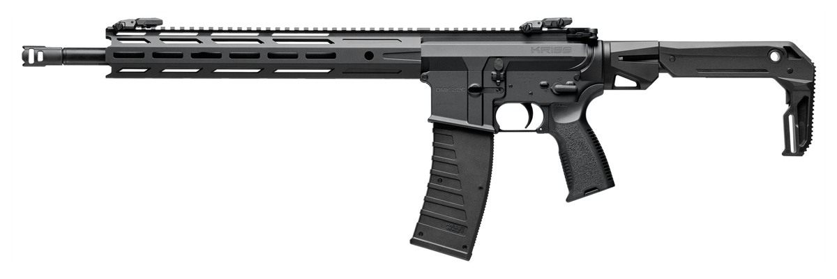 Kriss USA DM22C26BL25 DMK22C 22 LR 25+1 16.50in Black Threaded Barrel, Rece