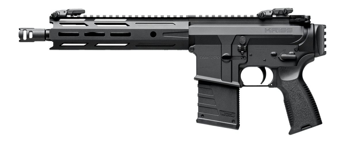 KRISS USA DM22P26BL10 DMK22P 22 LR 10+1 10.50in Black Threaded Barrel, Matt