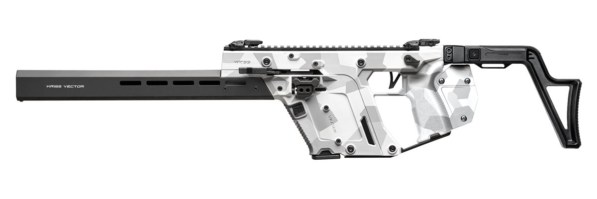 Kriss USA Vector CRB G3 9MM 16 Arctic 10RD CA view 2