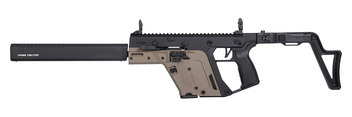 Kriss USA Vector CRB G3 10MM BK/FDE 10+1