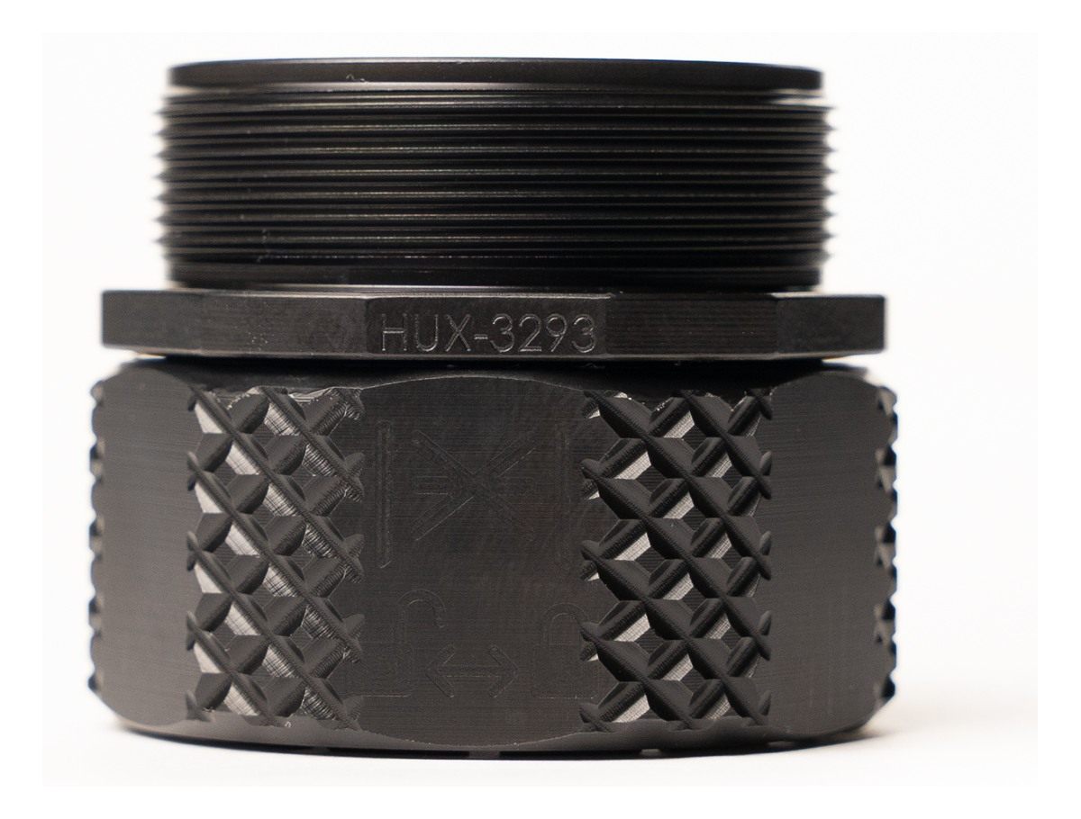 Huxwrx Safety 3486 HUB-QD Adapter 2.0 5.56mm/7.62mm Fits 1.375x24TPI Black
