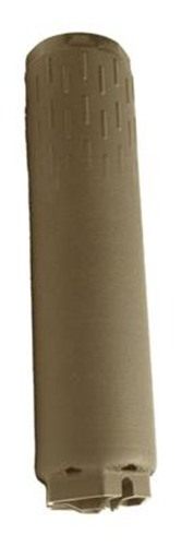 Huxwrx Safety Flow Range 36 Ti Suppressor 9mm Luger Hub QD Adapter FDE