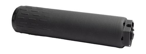 Huxwrx Safety Flow Range 36 Ti Suppressor 9mm Luger Hub QD Adapter Black view 2