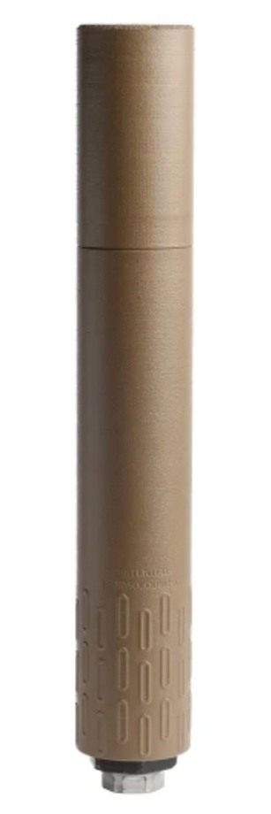 Huxwrx Safety Huxwrk Flow 45 M Handgun Suppressor ACP 8.5in FDE