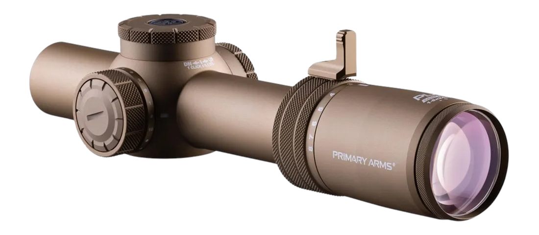 Primary Arms PA 610224 Plxc 1-8X24F RDB Grif MIL G2 FDE