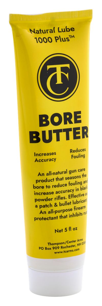 Thompson Center Natural Lube 1000 Plus Bore Butter Patch Protectant 5 oz Tu