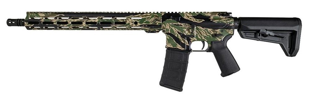 Shark Coast Tactical Tiger Stripe Rifle 5.56mm 30rd Magazine 16in Barrel 15 view 2