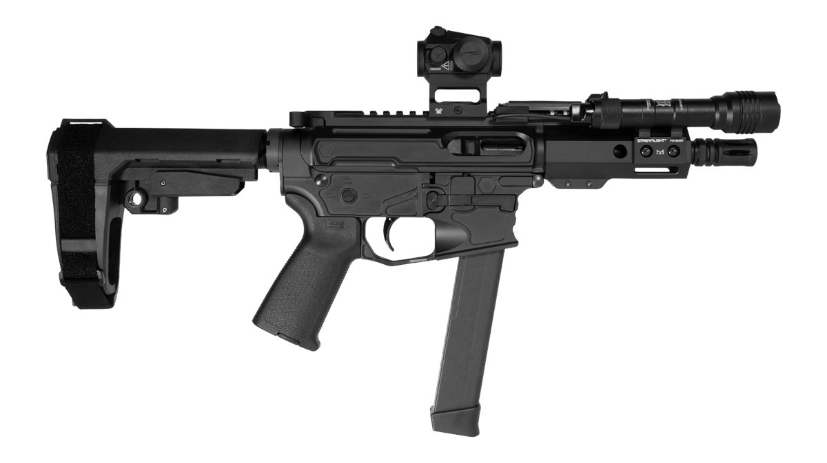 Shark Coast Tactical MNPCC00672 Midnight Bundle 9mm Luger 30+1 5in Threaded