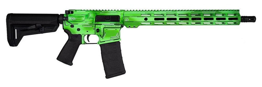 Shark Coast Tactical Anime- Green Rifle 5.56mm 10rd Magazine 16in Barrel 15