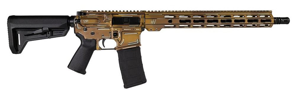 Shark Coast Tactical SCC101952AFDECC Anime-15 5.56 Nato 10+1 16in Black Nit view 2