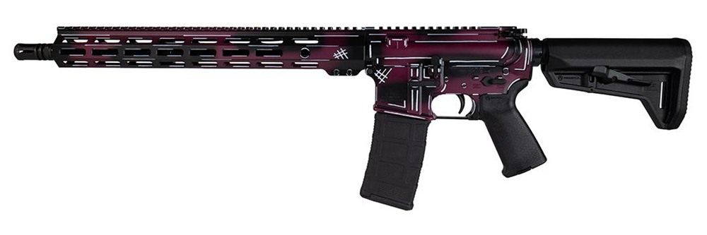Shark Coast Tactical Anime- Black Cherry Rifle 5.56mm 10rd Magazine 16in Ba