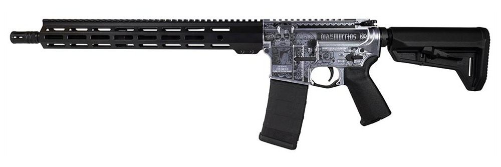 Shark Coast Tactical Day of the Dead Rifle 5.56mm 10rd Magazine 16in Barrel