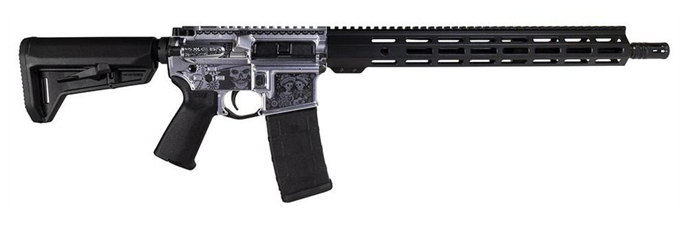 Shark Coast Tactical Day of the Dead Rifle 5.56mm 10rd Magazine 16in Barrel view 2