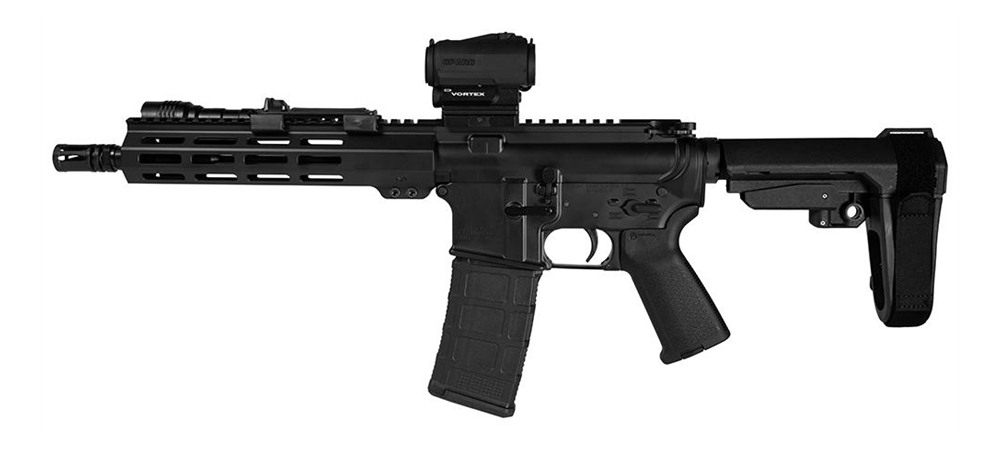 Shark Coast Tactical Midnight AR Pistol Bundle 5.56mm 30rd Magazine 10.5'' view 2