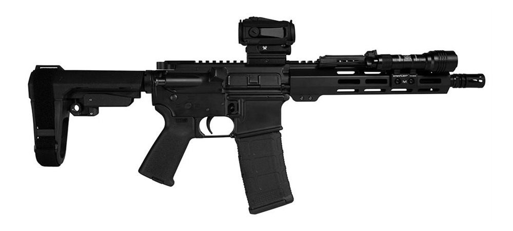 Shark Coast Tactical Midnight AR Pistol Bundle 5.56mm 30rd Magazine 10.5'' view 3