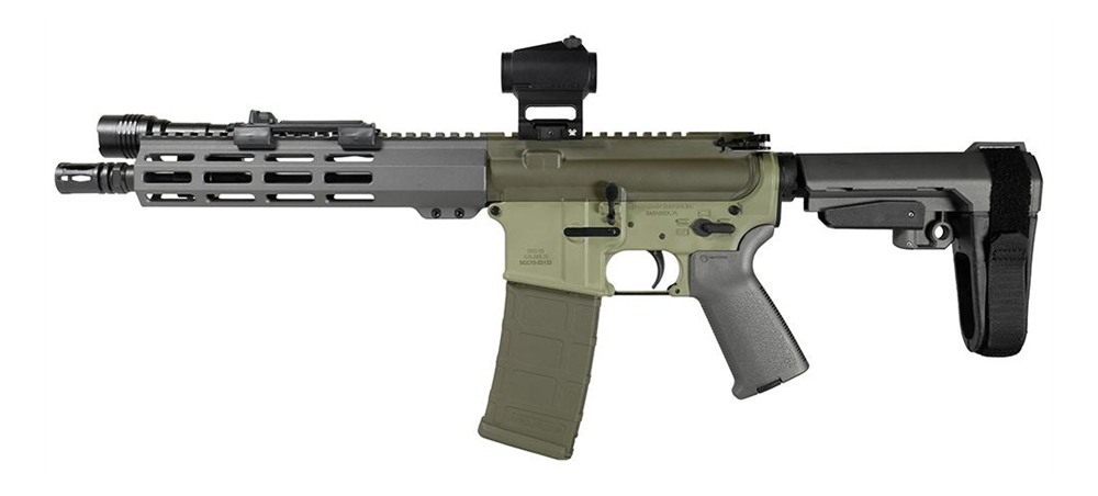 Shark Coast Tactical Bugbear AR Pistol Bundle 5.56mm 30rd Magazine 10.5'' T view 2