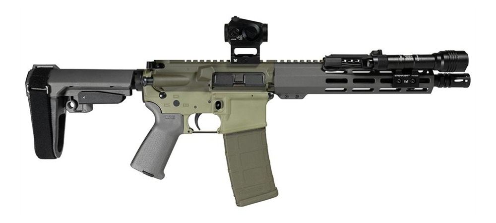 Shark Coast Tactical Bugbear AR Pistol Bundle 5.56mm 30rd Magazine 10.5'' T view 3