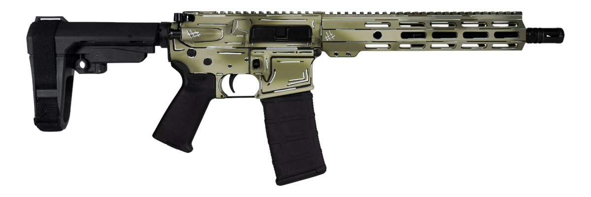 Shark Coast Tactical SCC07107ANOD-P Anime-15 5.56 Nato 30+1 10.50in Black N