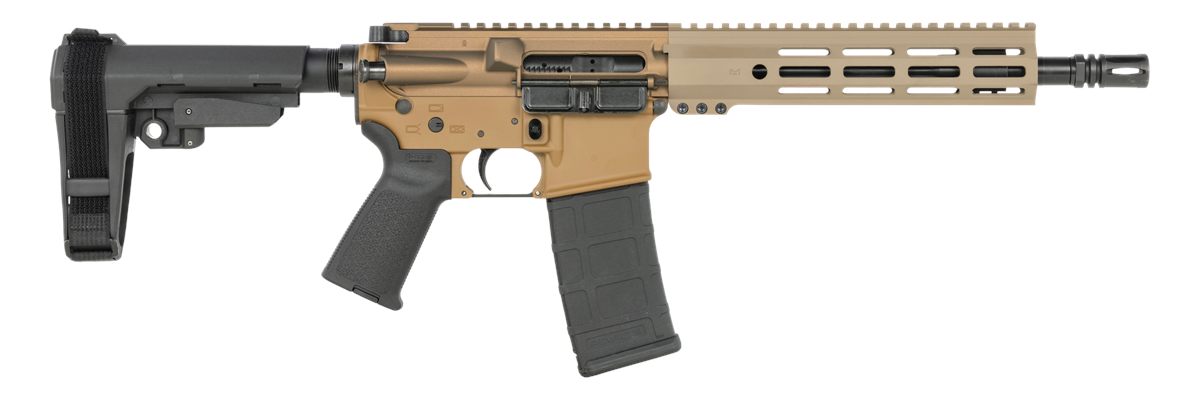 Shark Coast Tactical SCC07282SCAR-P Scarbog 5.56 Nato 30+1 10.50in Black Ni