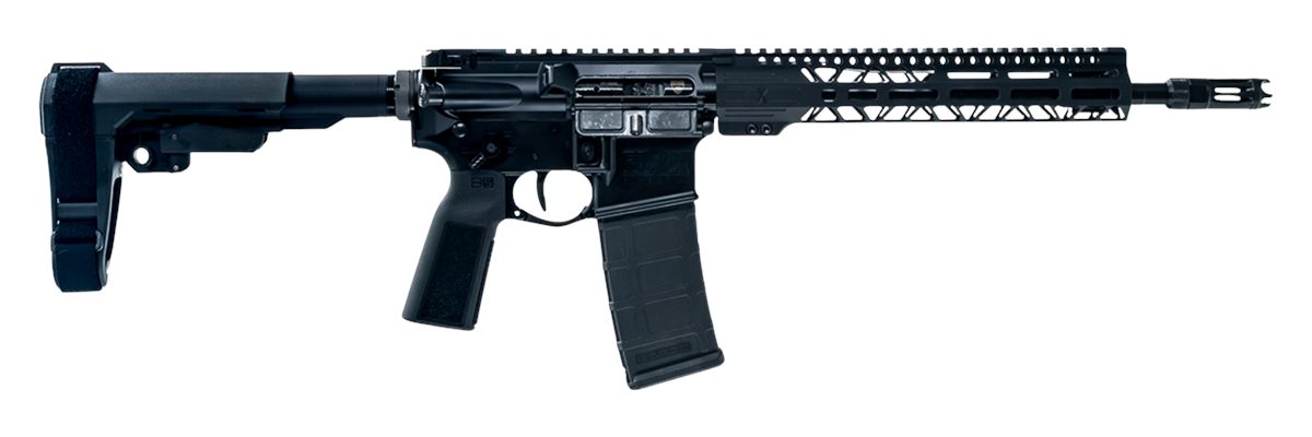 Faxon Firearms FXPRO6A125GA1075 Pro 6mm ARC 10+1 12.50in Black Nitride Matc