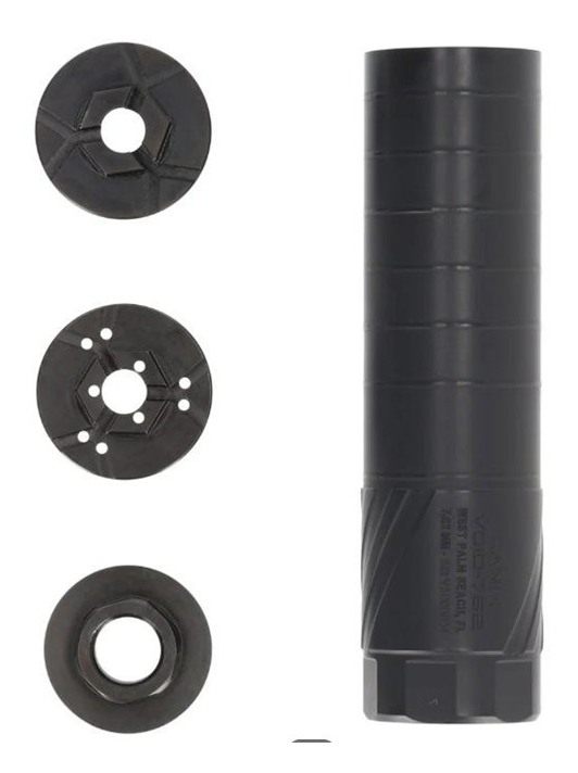 Canik VOID-762 Suppressor 30 Cal 5/8x24 Direct Thread Mount HUB Compatible view 2