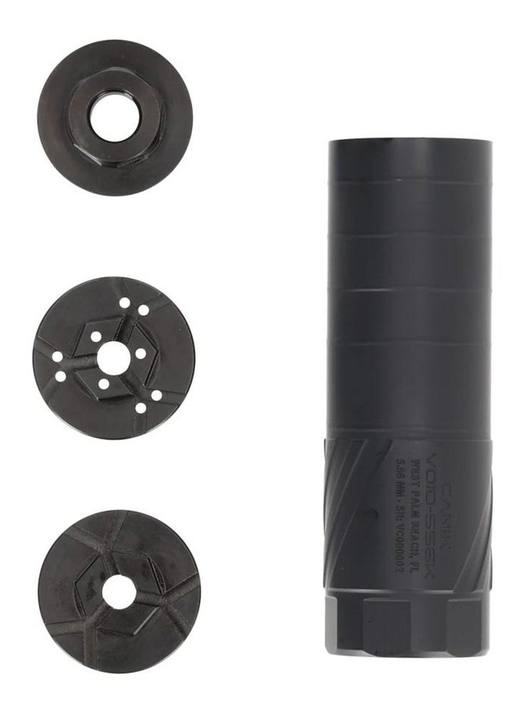 Canik Void-556k Suppressor 5.56 5.1in HUB Compatible Includes 1/2x28 Direct