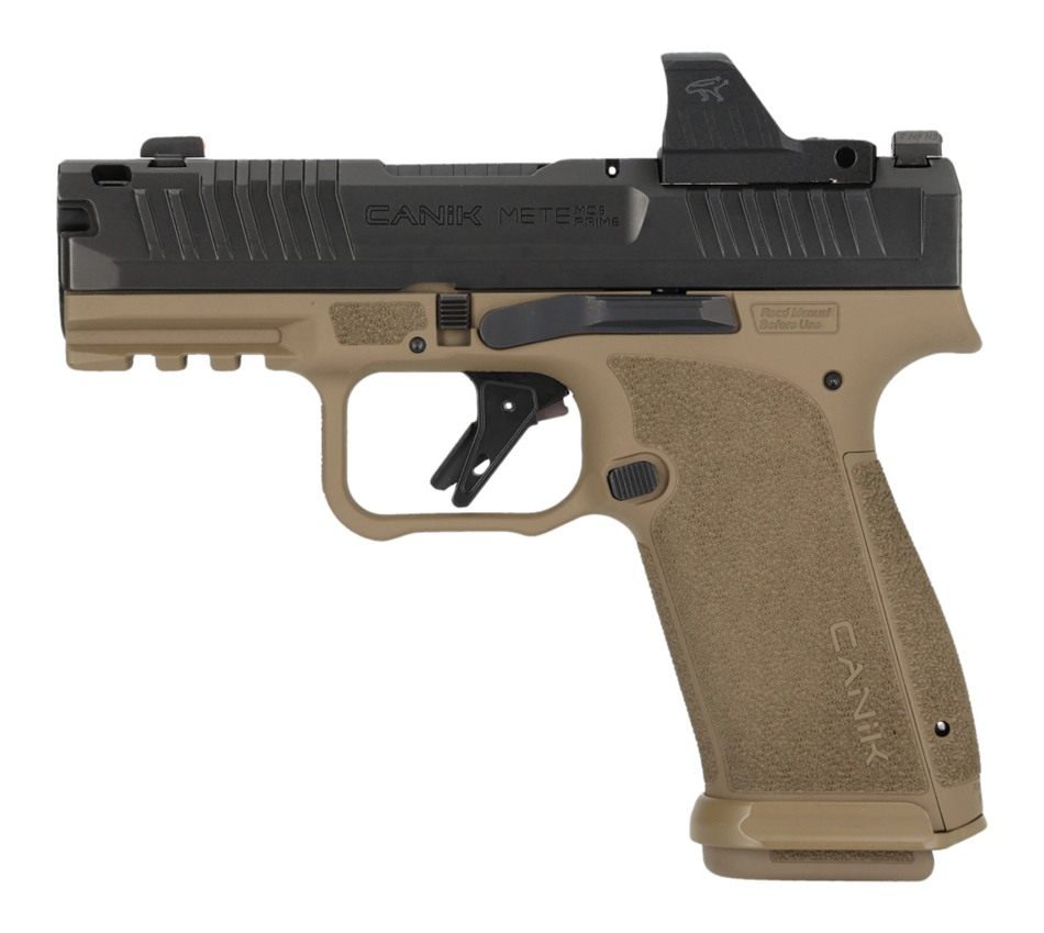 Canik HG8658BDV-N Mete MC9 Prime w/Optic 9mm Luger 17+1 3.64in Black Nitrid
