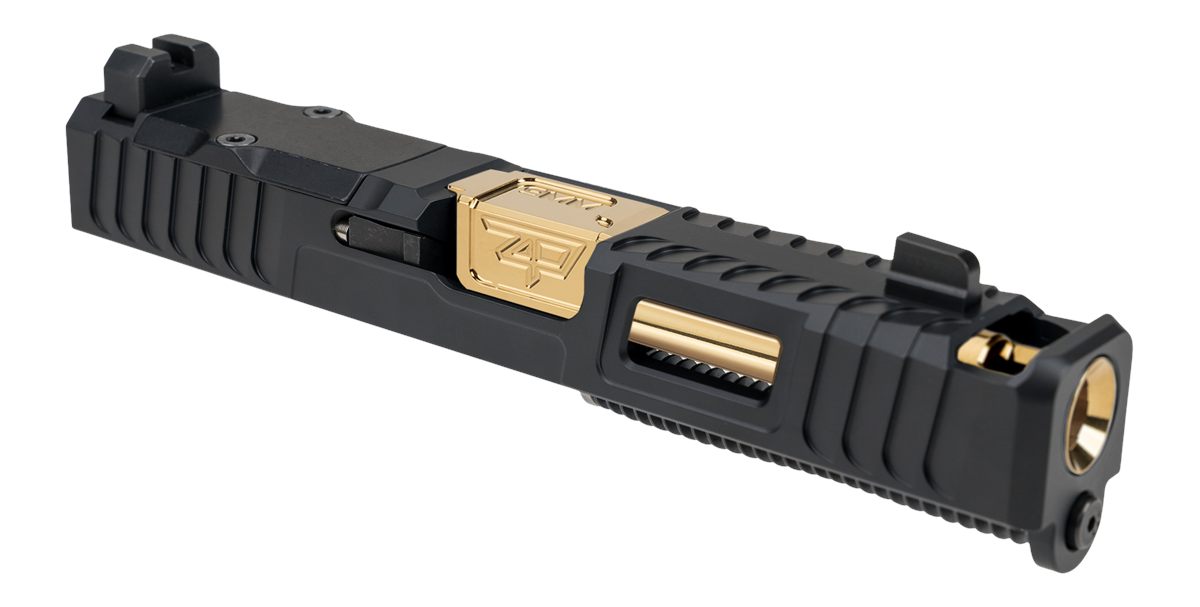 Zaffiri Precision CU-G19G3-IBS-RMR-BLK-CP-GLD-BLNK Slide