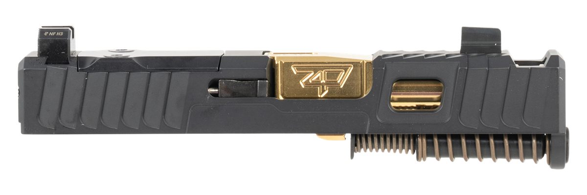Zaffiri Precision CU-G43-IBS-RMSC-BLK-CP-GLD-BLNK Slide