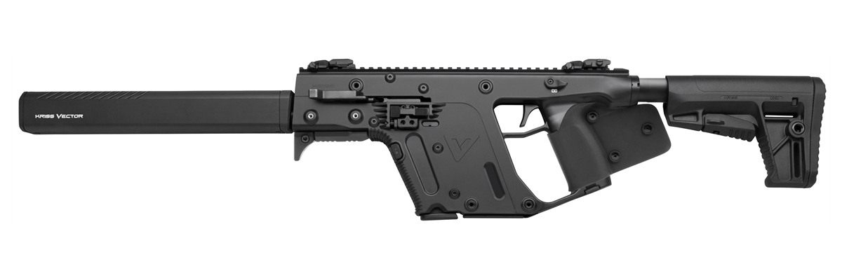 KRISS USA KV45CBL22 Vector CRB Gen2 CA Compliant 45 ACP 10+1 Black Steel Ba view 2