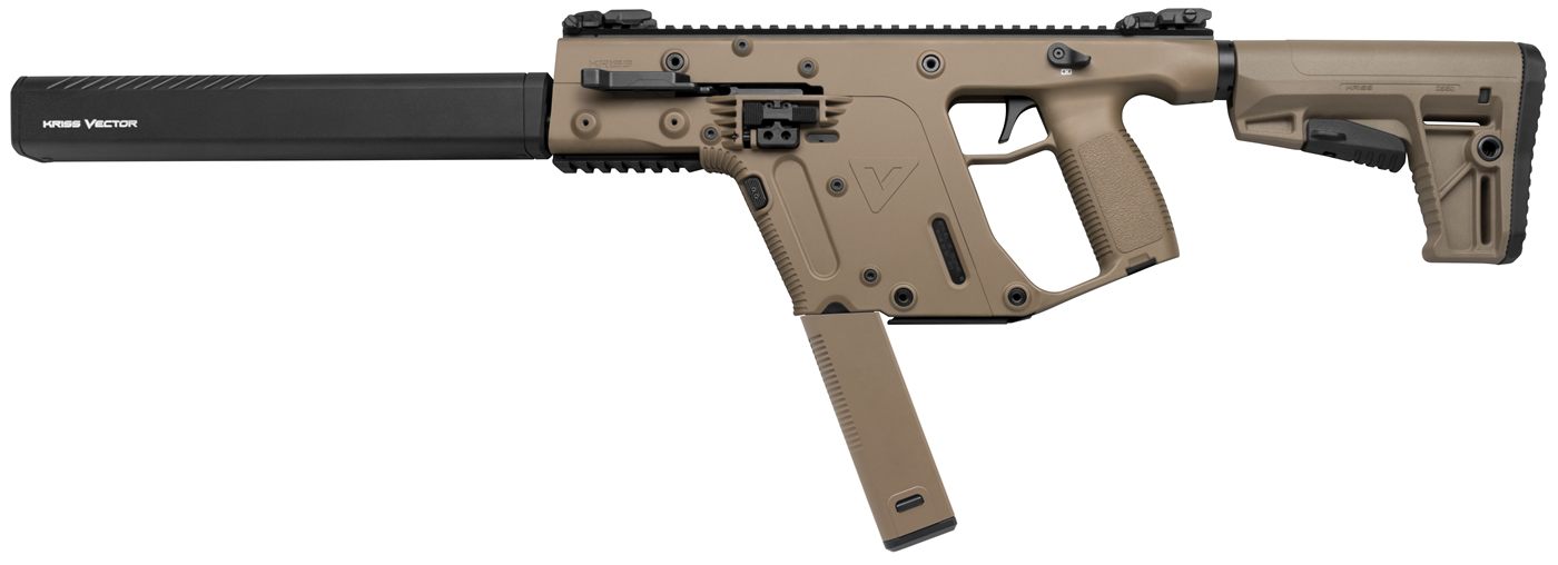 KRISS USA KV45CFD20 Vector CRB G2 45 ACP 30+1 16in Black Nitride Threaded B