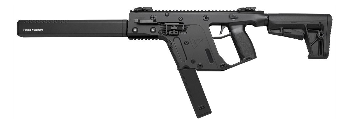 KRISS USA KV10CBL20 Vector CRB G2 10mm Auto 33+1 16in Black Chrome Moly Bar view 2