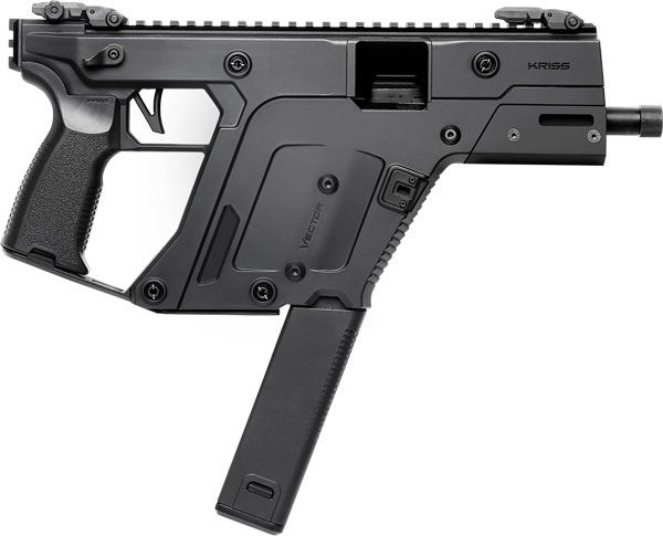 Kriss Usa KV103PBL00 Vector SDP Gen3 10mm Auto 33+1 5.50in Black Nitride Th view 2