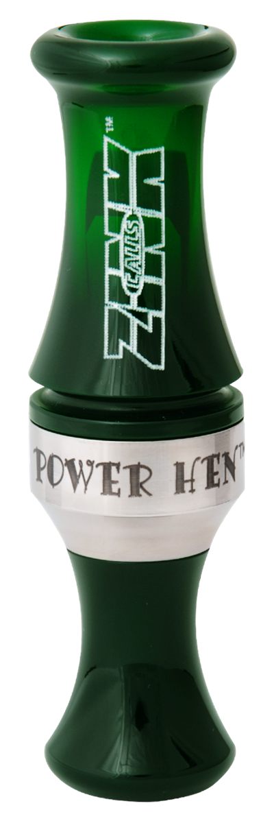 Zink Calls Power Hen 2 (PH-2) Polycarbonate Double Reed Durable Hunting Wat