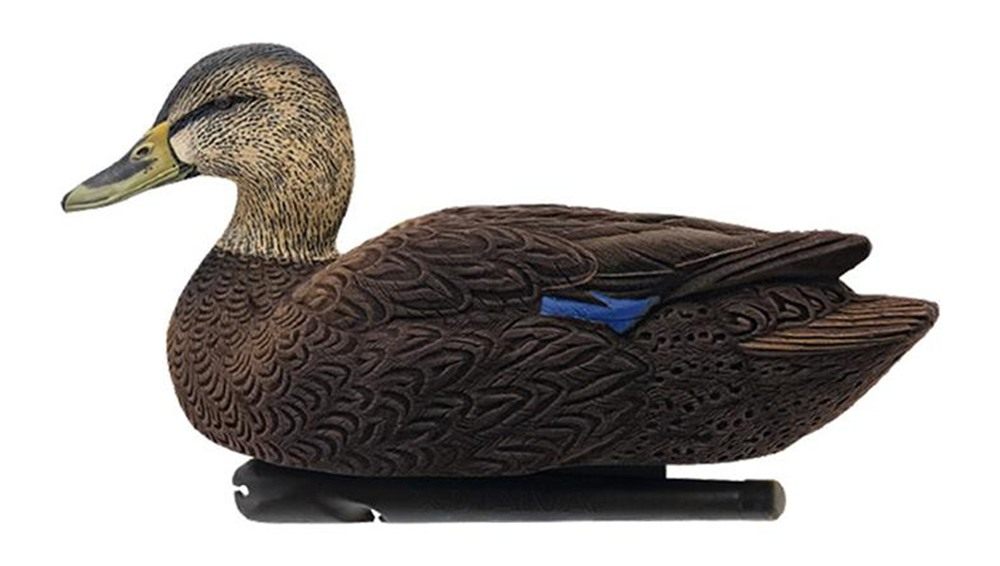 Avian X Topflight Black Realistic Duck Decoy Sets with Flocked Bodies, 6 Un view 2